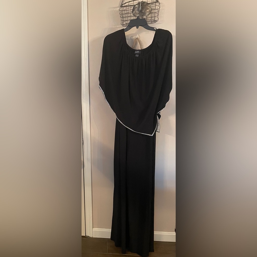 MSK Off-The-Shoulder Overlay Jumpsuit